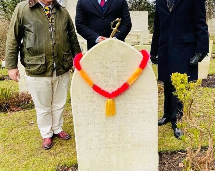 Indian First World War soldier in Brockenhurst