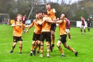 "JJ" Jamie Johnston's Fantastic Four Goals Take Urges Bashley FC to Triumph