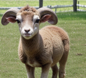 Mouflon Lambs